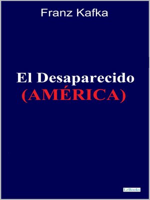 cover image of El Desaparecido